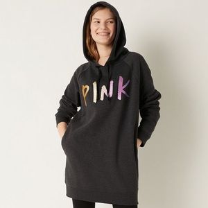 Pink VS sweatshirt dress